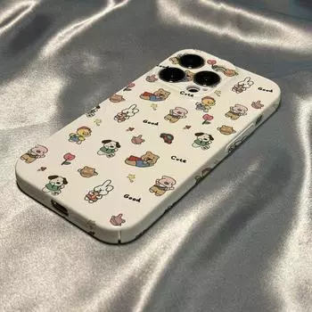 Подходит для чехлов для телефонов Apple 15/14/13, iPhone 11/12, Promax/xr, все включено, 7 жестких чехлов, 8p, animal XS Apple 15