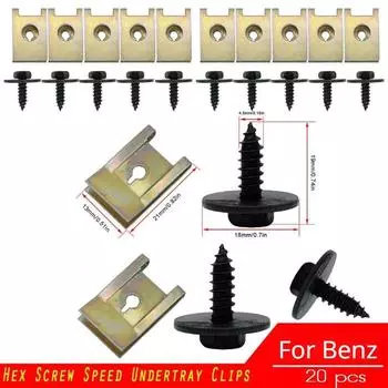 Подходит для черного цинкового самореза с шестигранной головкой J98+J260 из быстрой проволочной прокладки для декоративного крепления автомобилей Benz