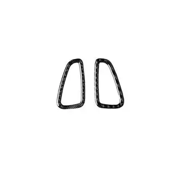 Подходит для Chevrolet Camaro 2017-2019 Аксессуары для автомобиля Розетка на приборной панели Рамка из углеродного волокна Наклейка на автомобиль 3D Украшение интерьера чёрный