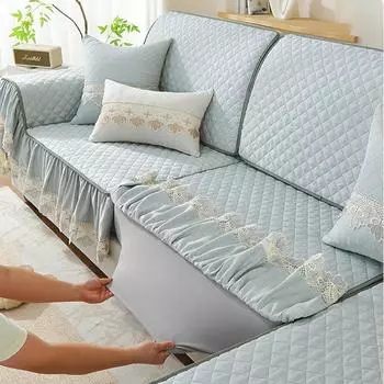 Подходит для диванных подушек в гостиной, универсальные нескользящие чехлы для дивана Four Seasons Toffee 30*50 бежевый