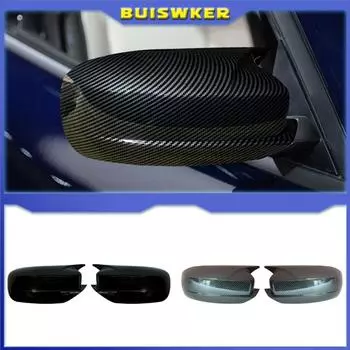 Подходит для Dodge Charge 2015-2025 Автомобильный чехол для зеркала заднего вида Крышка заднего вида Боковая дверь/молдинг Отделка Крышки