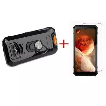 Подходит для Doogee S89 Pro защитный чехол, кронштейн+стальная пленка
