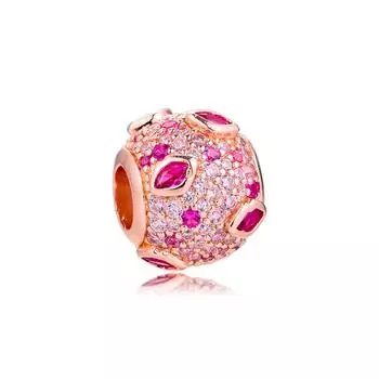 Подходит для европейского браслета, подлинные 925 пробы, серебряные подвески Kiss Pave, хрустальные бусины для изготовления ювелирных изделий