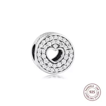 Подходит для европейского браслета, подвески для празднования годовщины, бусины из стерлингового серебра 925 пробы, женские ювелирные изделия своими руками, подарок