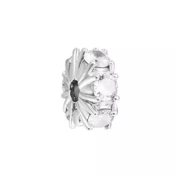 Подходит для европейского браслета, стерлингового серебра 925 пробы, длинные остроконечные сверкающие клипсы, подвески, бусины для изготовления ювелирных изделий, женские зимние новинки 2022 года