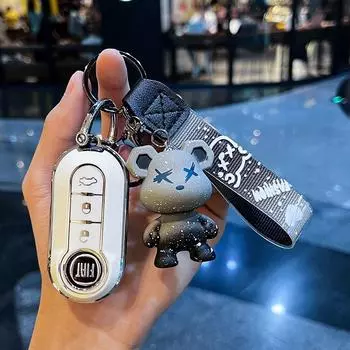 Подходит для Fiat Key Cover BoyueBravoIveco Ousheng Автомобильный высококачественный защитный чехол с дистанционным управлением FiatCStyle-Folding3Key