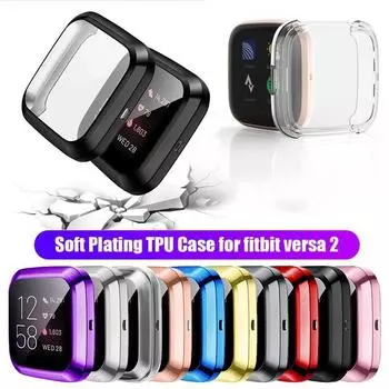 Подходит для Fitbit Versa Lite / Versa 1 / 2 Защитный чехол Versa All-inclusive TPU Покрытие Защитный чехол от падения versa чистый