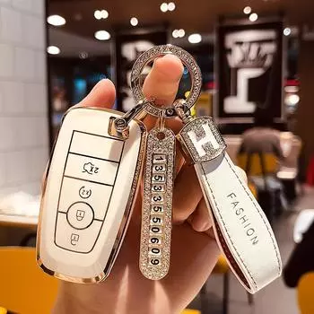 Подходит для Ford Freys, чехол для ключей с лисьим воротником, крылом тигра, Winning Ruijie Yibo Mondeo, чехол для автомобильного ключа, чехол для ключа FordGStyle-Intelligence3K