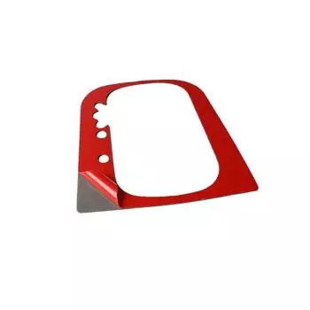 Подходит для golf 6 2008-2012 gti R MK6 scirocco 2009-2016 Автомобильные аксессуары карбоновая панель передач индивидуальная наклейка на автомобиль чёрный