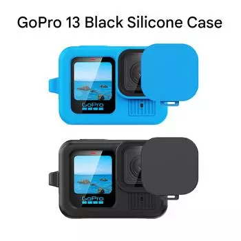 Подходит для Gopro Hero13 Силиконовый чехол Защита от падения Аксессуары для объектива Аксессуары GoPro Аксессуары для спортивной камеры
