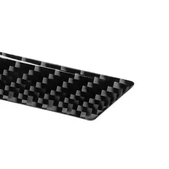 Подходит для Honda Civic 2016-2019 гг. Ящик для хранения центральной консоли из углеродного волокна, 1 шт., автомобильные аксессуары, наклейки для украшения интерьера чёрный