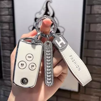 Подходит для Honda Civic 9-го поколения. Чехол для ключей CRV. Складной чехол для ключей. As Shown in the Figure4