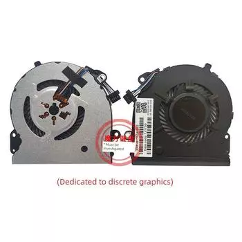 Подходит для HP HP 15-CW/CS TPN-Q210 Q208 15t-cs 15-Cs0053cl Вентилятор Версия GTX [New/1] Dedicated to Independent Graphics Card