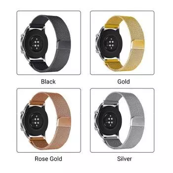 Подходит для Huawei GT2/GT2e Smart Watch Металлический ремешок Samsung/Glory Milanese Magnetic Suction 22/20 мм 18mm