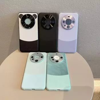 Подходит для Huawei Mate60ro + чехол для мобильного телефона из натуральной кожи премиум-класса с рисунком mate6CD, защитный чехол для линз от падений Huawei MATE60