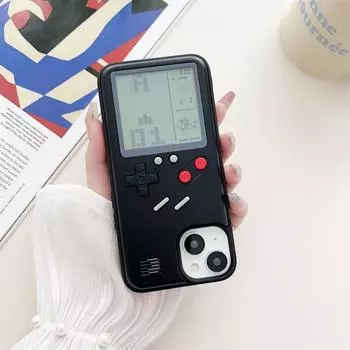 Подходит для игровых приставок Apple 15promax, чехлов для мобильных телефонов, защитного чехла iPhone14Pro от падения 12/13, все включено 11 iPhone 15 чёрный