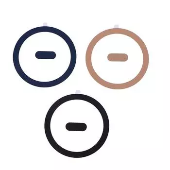 Подходит для IP 14 13 12 Pro Max Магнитная наклейка Металлическое кольцо для беспроводной зарядки Magsafe Круглая зарядка Диск Магнитные наклейки темно-фиолетового