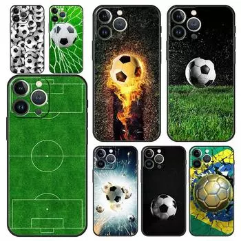 Подходит для iPhone16 Чехол для мобильного телефона Новый чехол для мобильного телефона с изображением Кубка мира по футболу iPhone13