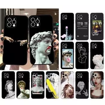 Подходит для iPhone16 Чехол для мобильного телефона Новый чехол для мобильного телефона с изображением пары, студента-масла Дэвида iPhone13