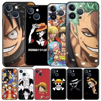 Подходит для iPhone16, чехол для мобильного телефона Trendy Man New ONE PIECE Cartoon Animation Luffy Sauron, чехол для мобильного телефона iPhone13
