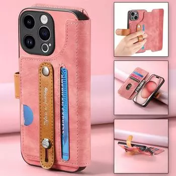 Подходит для iPhone16 Pro Max, чехол для мобильного телефона, универсальный, устойчивый к падениям, защитный чехол-раскладушка Ins Wind для Apple 15/14 iPhone 15 Pro Max