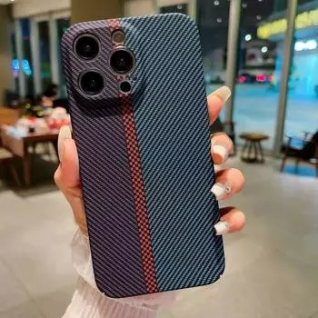 Подходит для iPhone 14, 13, 12, 11 Pro Max Plus. Защита линз, чехол для защиты от падений из углеродного волокна. For iPhone 11