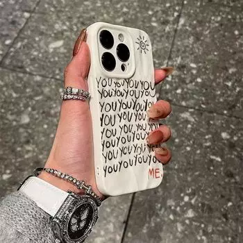 Подходит для iPhone 15 Promax мятый чехол для телефона Apple 14 Pro 11/12 все включено 13/x мягкий 7p Apple 15