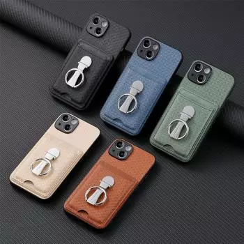 Подходит для iPhone 16 Чехол для мобильного телефона Противоударный 14/13 Складной держатель для Apple 15 Pro Чехол iPhone 16 Pro Max зелёный