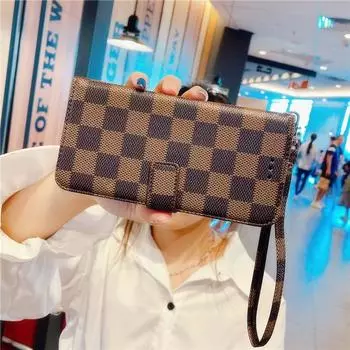 Подходит для+iPhone+16 Чехол для телефона Классический стиль сетки+подставка Функция подвесная веревка IP+SE4 Чехол для телефона S24 iPhone 12-12 pro бездна