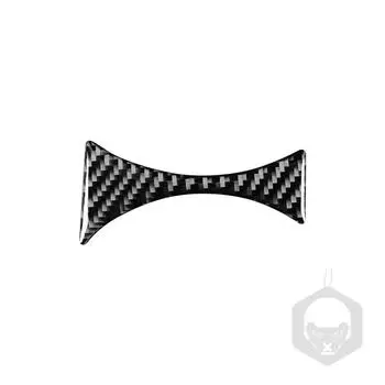 Подходит для Jeep Wrangler Аксессуары для автомобиля 2007-2010 / 1 шт. Подстаканник из углеродного волокна для автомобиля Наклейки для салона автомобиля чёрный