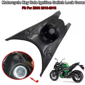 Подходит для KAWASAKI Z800 Z 800 Z800 2013-2016, аксессуары для мотоциклов, отверстие для ключа, замок зажигания, обтекатель топливного бака чёрный