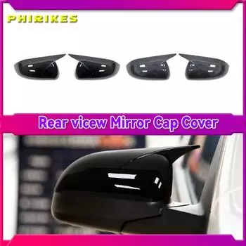 Подходит для KIA K2 KX CROSS 2017-2020 RIO 4 2017-2025 Автомобильный чехол для бокового зеркала заднего вида, рог, крыло, крышка, внешний чехол, отделка, наклейка, карбон