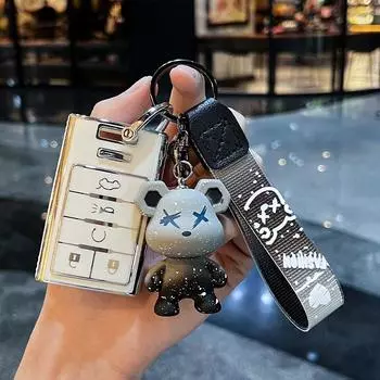 Подходит для ключа CadillacXTSShellSLSSaiweiCTSCarATSKeychain CadillacDStyle-Intelligen