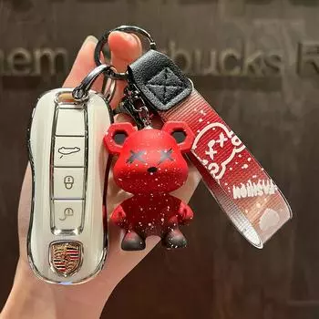 Подходит для ключа Porsche CayennemacanPanamera. PorscheAStyle-Intelligenc