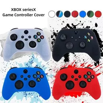 Подходит для консоли XBOX Series X. Силиконовая защита ручки. Мягкий чехол из силиконового материала для комфортного прикосновения.