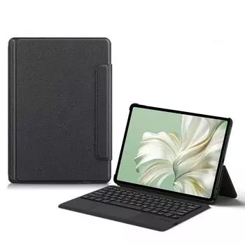Подходит для кожаного чехла для Bluetooth-клавиатуры Huawei MateBook E 2023 с диагональю 12,6 дюйма и планшета DRR-W76. Huawei MateBook E 12.6 чёрный