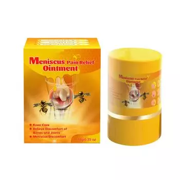 Подходит для лечения боли в колене Уход за коленом Дискомфорт в суставах Дискомфорт в мениске Мягкое решение проблем с болью жёлтый