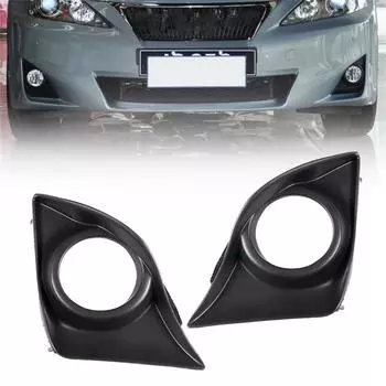 Подходит для Lexus Is250 Is350 2011-2013 In. Передние противотуманные фары Черная рамка-накладка Lh+Rh
