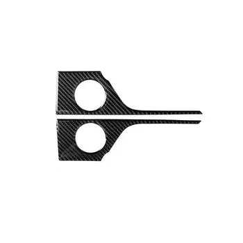 Подходит для Lexus RX300 270 200T 450H 2016-19 Автомобильные аксессуары из углеродного волокна Внутренняя часть двери автомобиля Декоративная наклейка на дверную панель чёрный