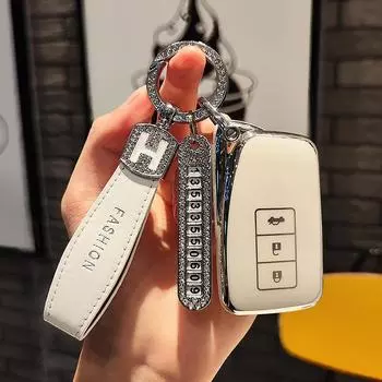 Подходит для Lexuse200Чехлы для ключей260Shell300hLing Zhirx300nx LS ux260Key Case LexusAStyle-Intelligence3