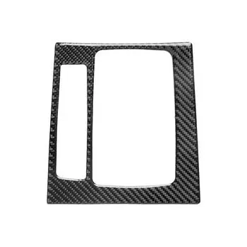 подходит для Mazda Axela Atenza 2017-2018 Аксессуары из углеродного волокна салон автомобиля Центр управления переключением передач Панель Крышка Отделка Наклейка