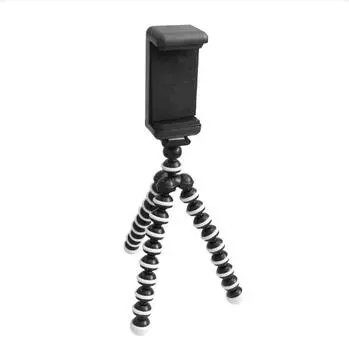 Подходит для мобильного телефона, подставка в виде осьминога, настольный штатив, подставка в виде осьминога с зажимом для мобильного телефона, аксессуары, костюм