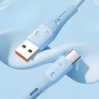 Подходит для мобильных телефонов Apple PD, кабель для быстрой зарядки, жидкое силиконовое желе, цвет макарон, 100 Вт, кабель для быстрой зарядки и передачи данных USB to Type c