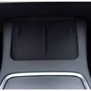 Подходит для модели 3/y Центральный пульт управления Силиконовая нескользящая накладка, Беспроводная зарядная подставка для мобильного телефона, Аксессуары для салона автомобиля Silica gel