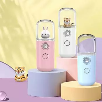 Подходит для офисного автомобиля, увлажнитель воздуха, 30 мл, портативный мини-нано-распылитель для лица, USB-распылитель, очиститель, ароматерапия, диффузор эфирных масел, регидратация