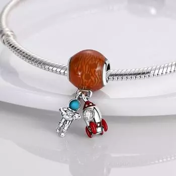 Подходит для оригинального модного браслета, подарок, новинка 2022, стерлинговое серебро 925 пробы, подвески, серия бусин для женщин, подвеска, бусины, ювелирные изделия своими руками