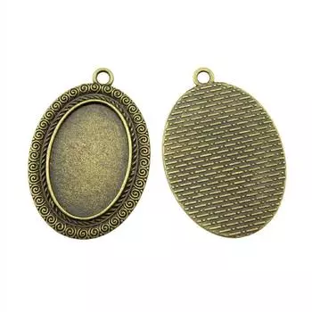 Подходит для овальной формы 20X30 мм 25X35 мм, базовые компоненты, принадлежности для изготовления ювелирных изделий, художественные ремесла, аксессуары для изготовления своими руками