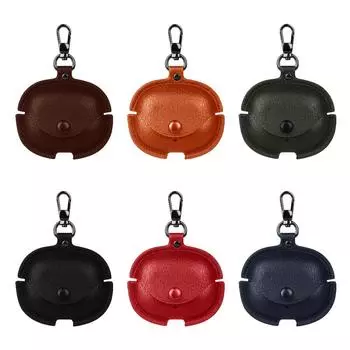 Подходит для Realme Air 5 Pro Наушники Защитный чехол Realme Air 5Pro Кожаный чехол для наушников Realme Air 5 Pro чёрный