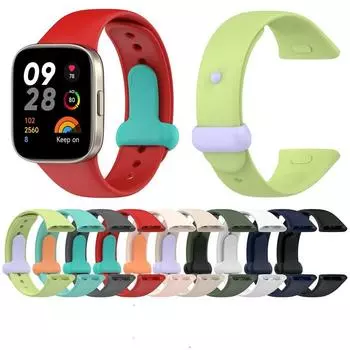 Подходит для Redmi Watch 3, силиконовый ремешок, сменный браслет Mi Watch Lite3 зелёный