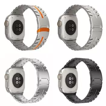 Подходит для ремешка Apple Watch. Ремешок из нержавеющей стали для Apple Watch Ultra. 38/40/41mm